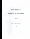 Excavations in the Bluff Furnace casting shed: the 1991 testing program by R. Bruce Council